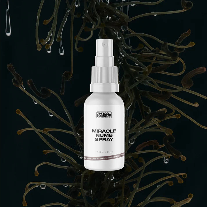 Miracle Numb Spray - the ultimate numbing spray for tattoos