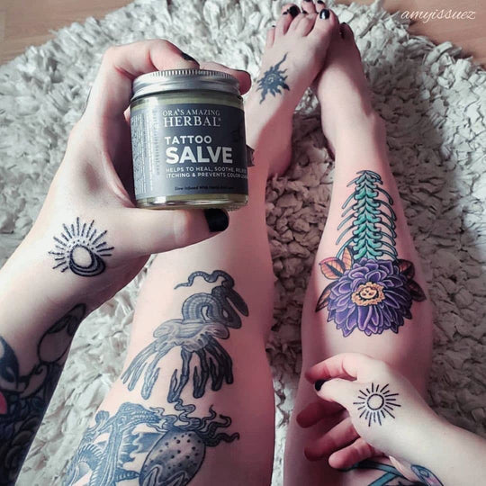 Ora's Amazing Herbal - Tattoo Salve, Natural Tattoo Aftercare