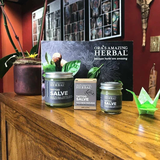 Ora's Amazing Herbal - Tattoo Salve, Natural Tattoo Aftercare