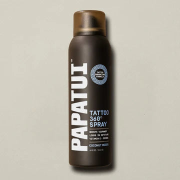 Papatui Enhancing 360° Tattoo Spray with Vitamin E - Coconut Wood scent