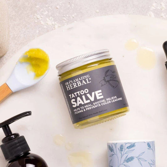 Ora's Amazing Herbal - Tattoo Salve, Natural Tattoo Aftercare