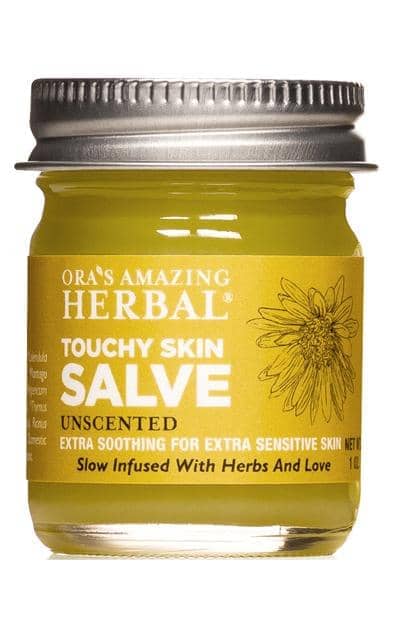 Touchy Skin Salve, Eczema & Sensitive Skin Jar 1 oz
