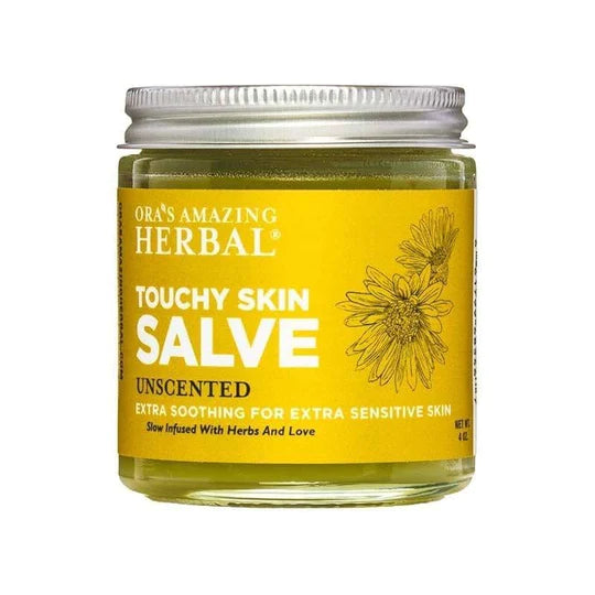 Touchy Skin Salve, Eczema & Sensitive Skin Jar 1 oz